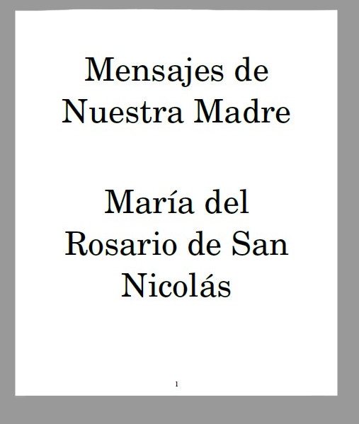 María del Rosario